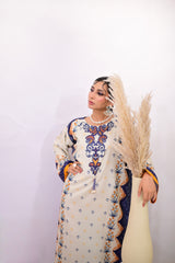 Scallop Flora Kaftan