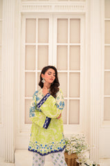 Green& White Co’ord