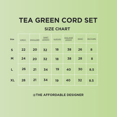 Green& White Co’ord