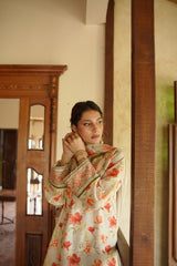 Pastel Floral Gharara Set