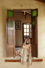 Pastel Floral Gharara Set