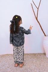 Kid navy blue co'ord