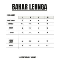 Bahar Multi lehenga
