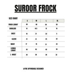 Suroor frock