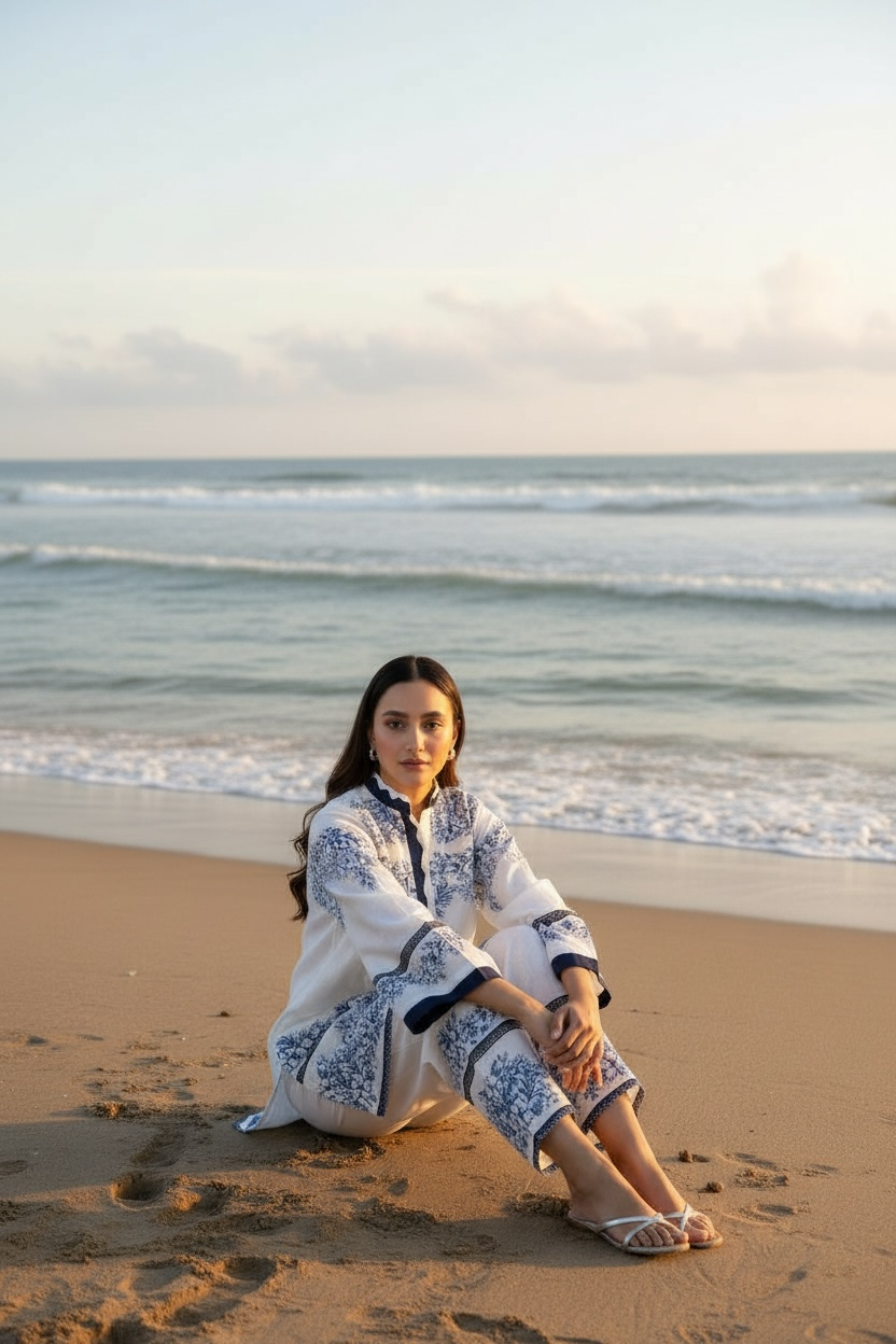 Blue Blossom Co’ord