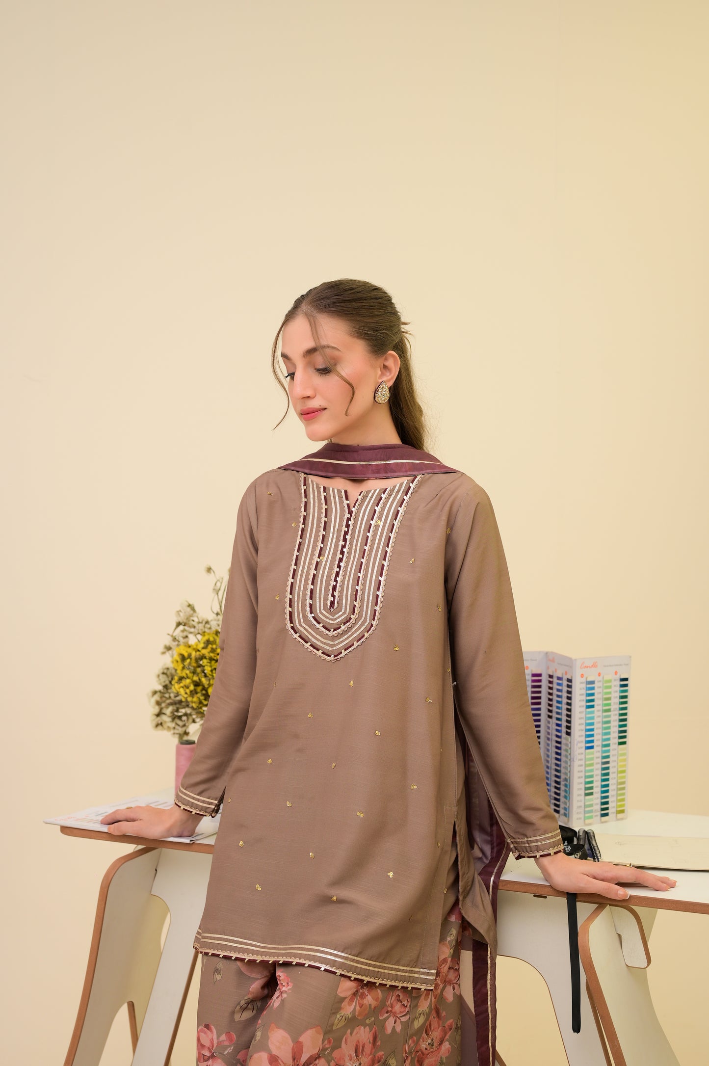 Dusky Floral Dhaka