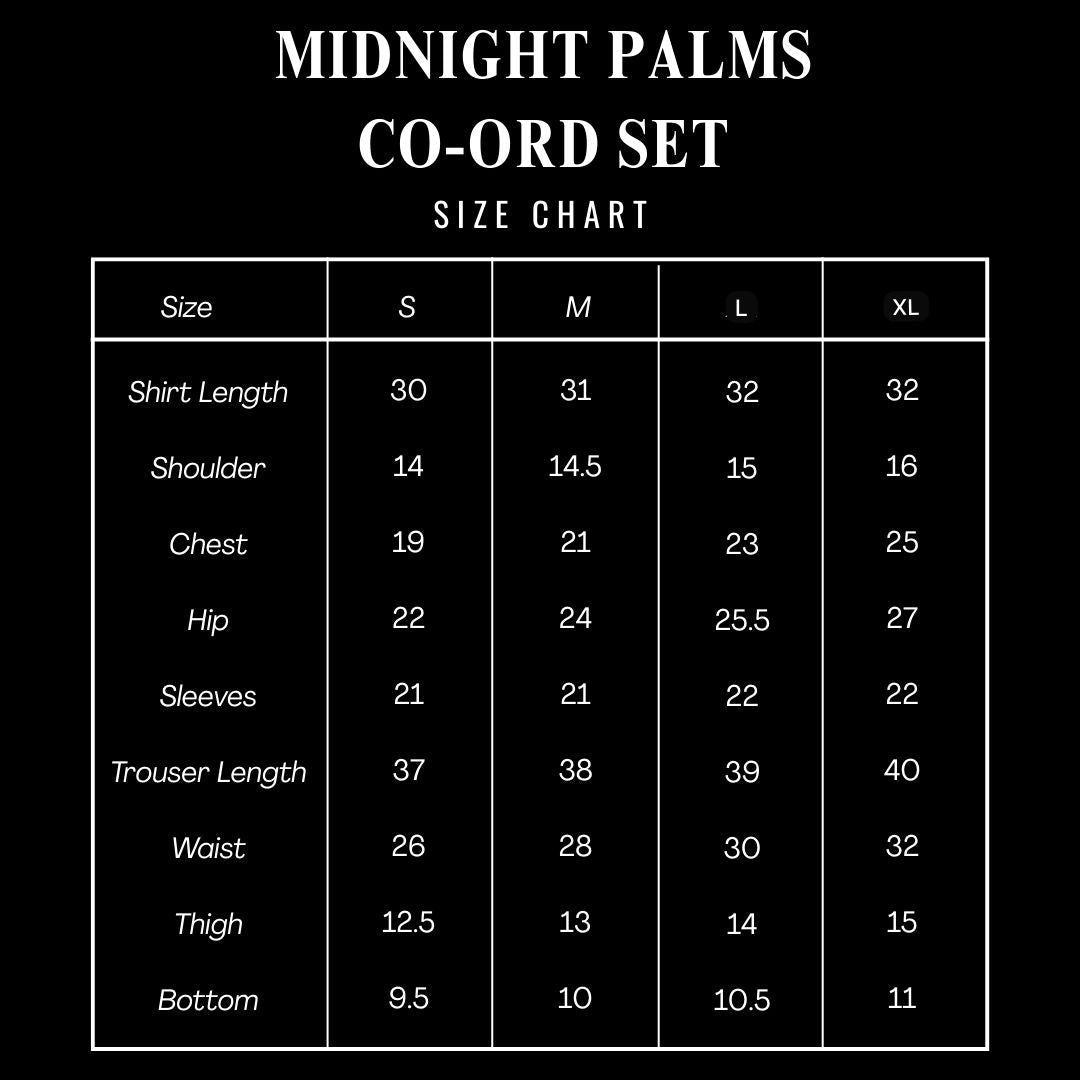 Midnight palms