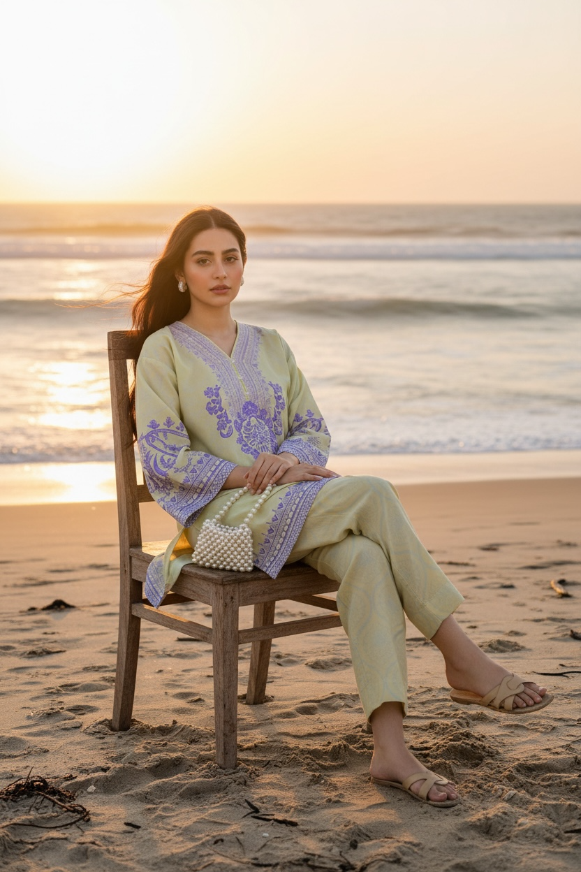 Butter Lilac Co’ord