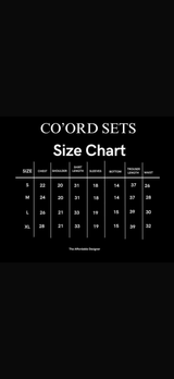 Butter Lilac Co’ord