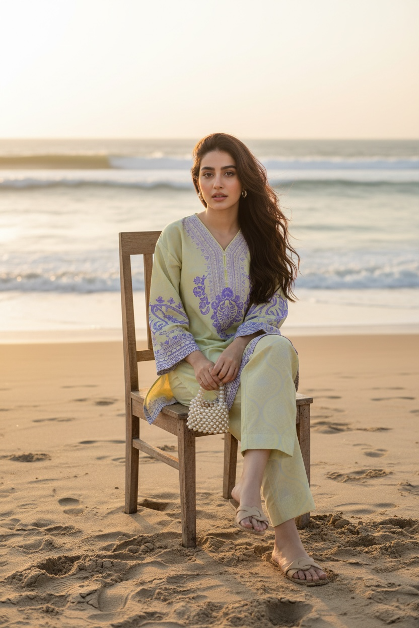 Butter Lilac Co’ord