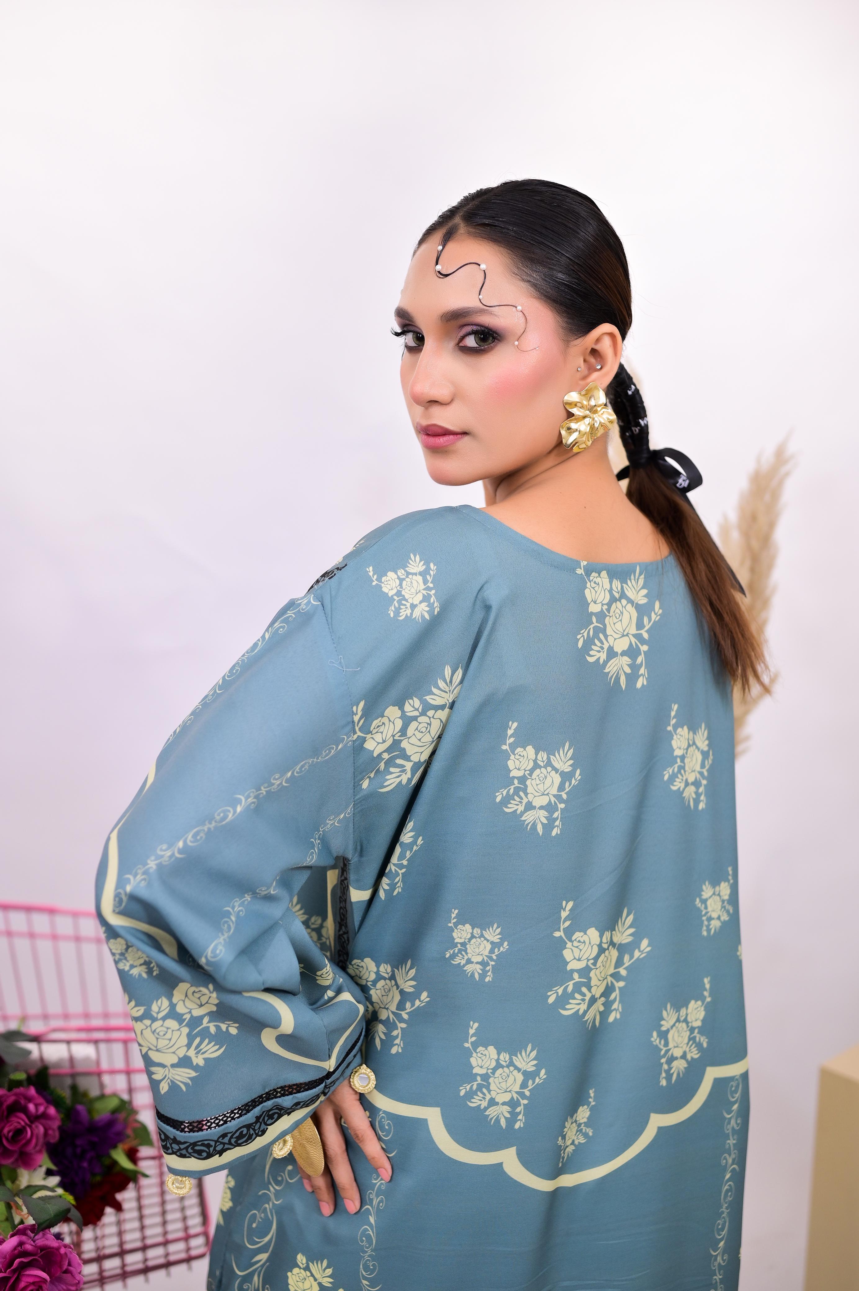 Cyan kaftaan