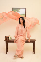 Peach Shalwar Set