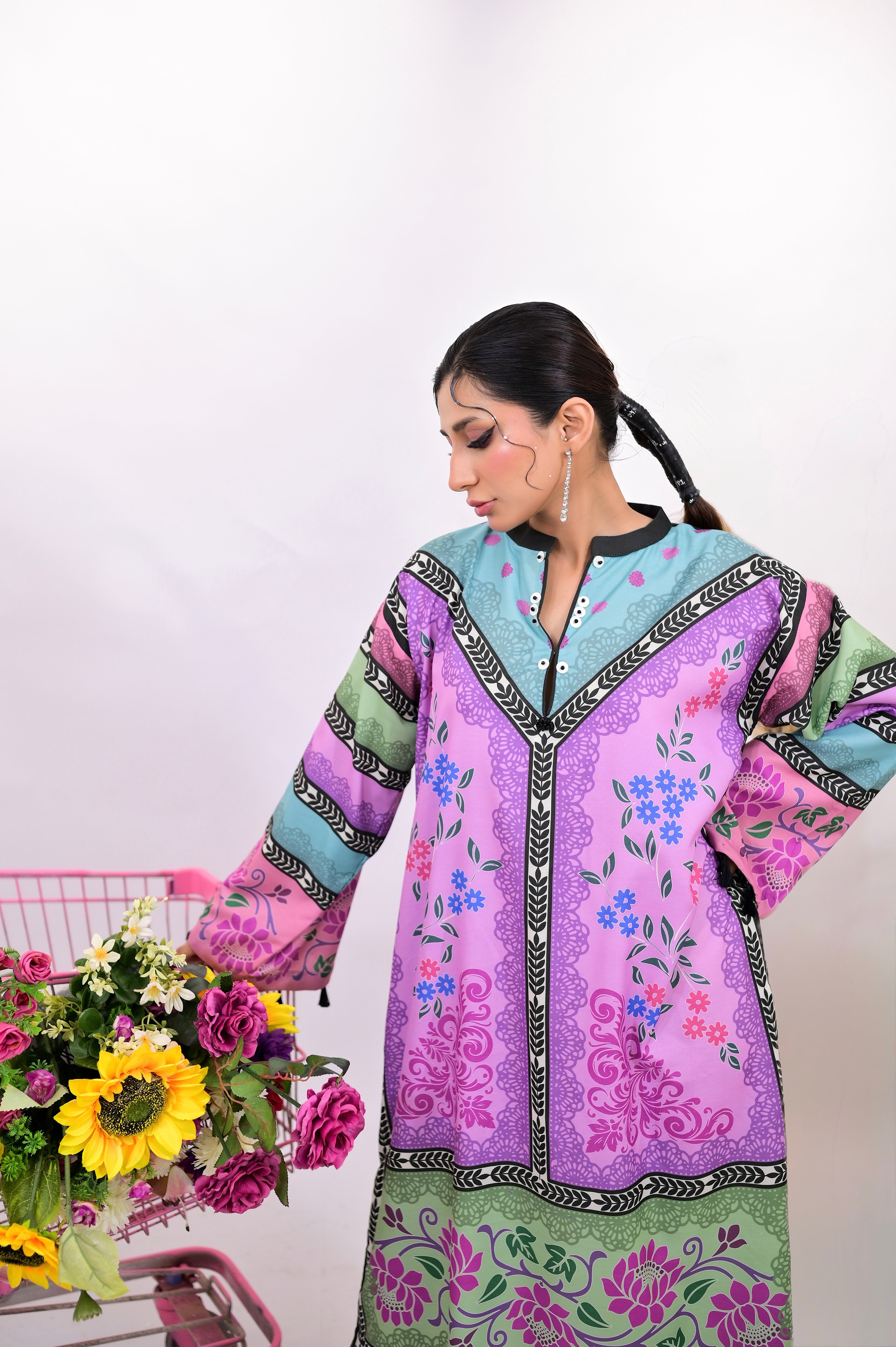 Garden Mosaic Kaftaan