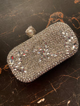 Crystal shine clutch