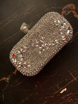 Crystal shine clutch