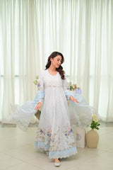BLUE GARDEN FROCK