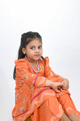 Tangerine Kid Frock