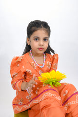 Tangerine Kid Frock