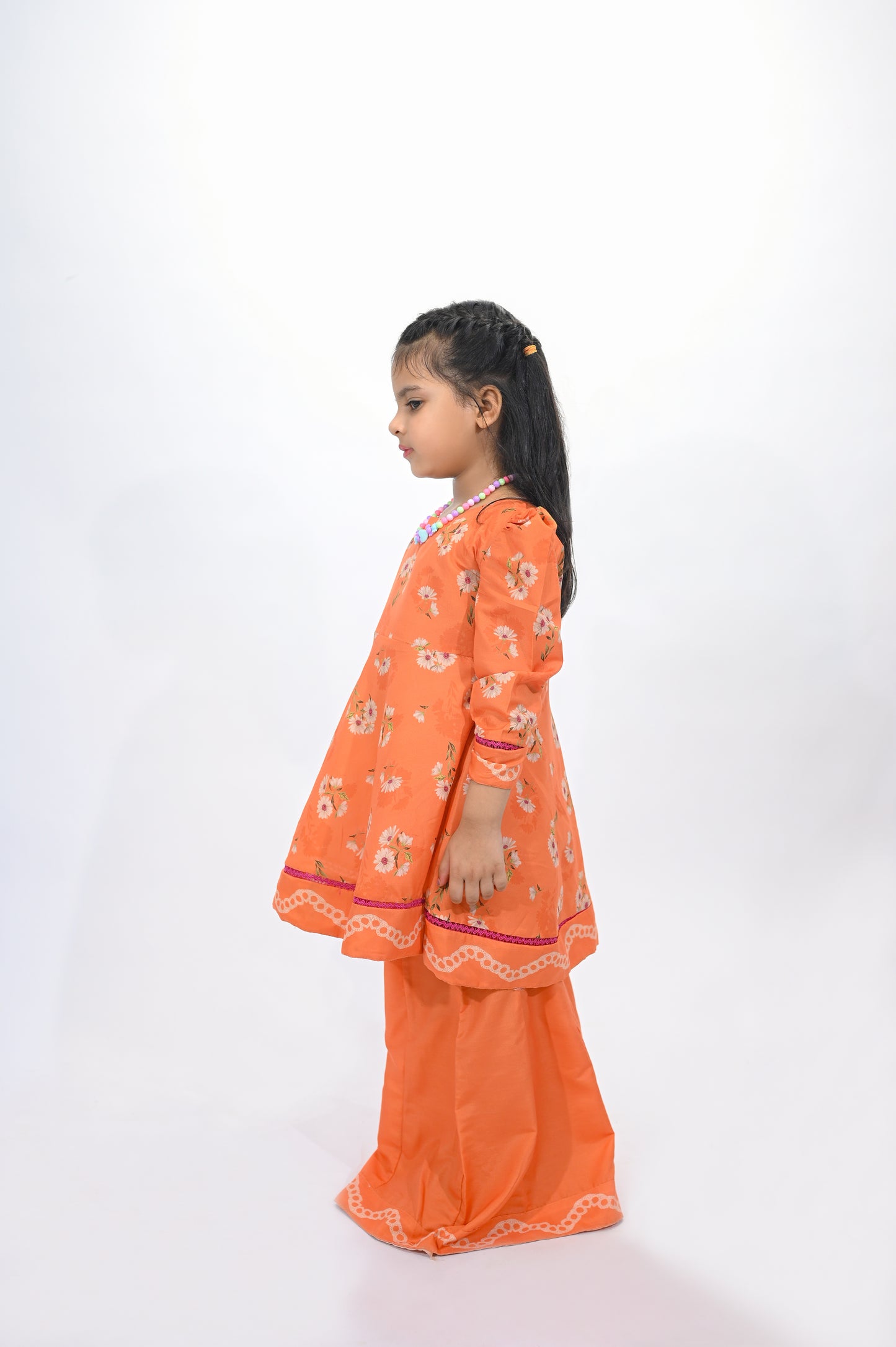 Tangerine Kid Frock
