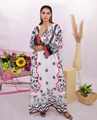 Charcoal kaftan
