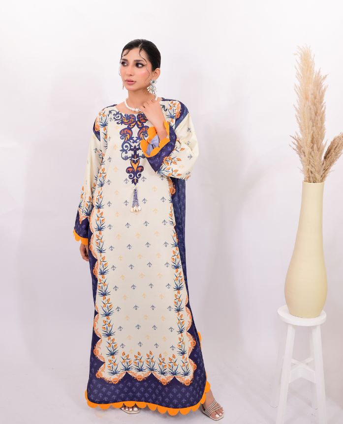 Twilight flora kaftan