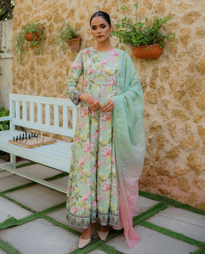 Jade Floral frock
