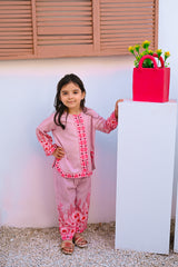 Kid Pink Co'ord