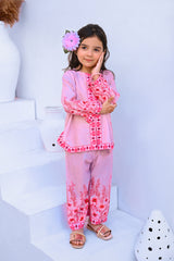 Kid Pink Co'ord