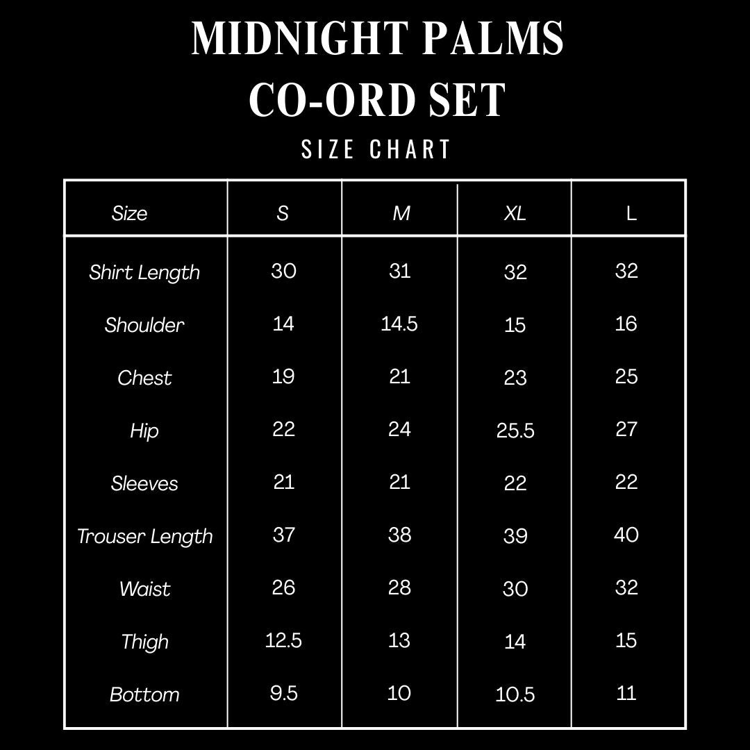 Midnight palms