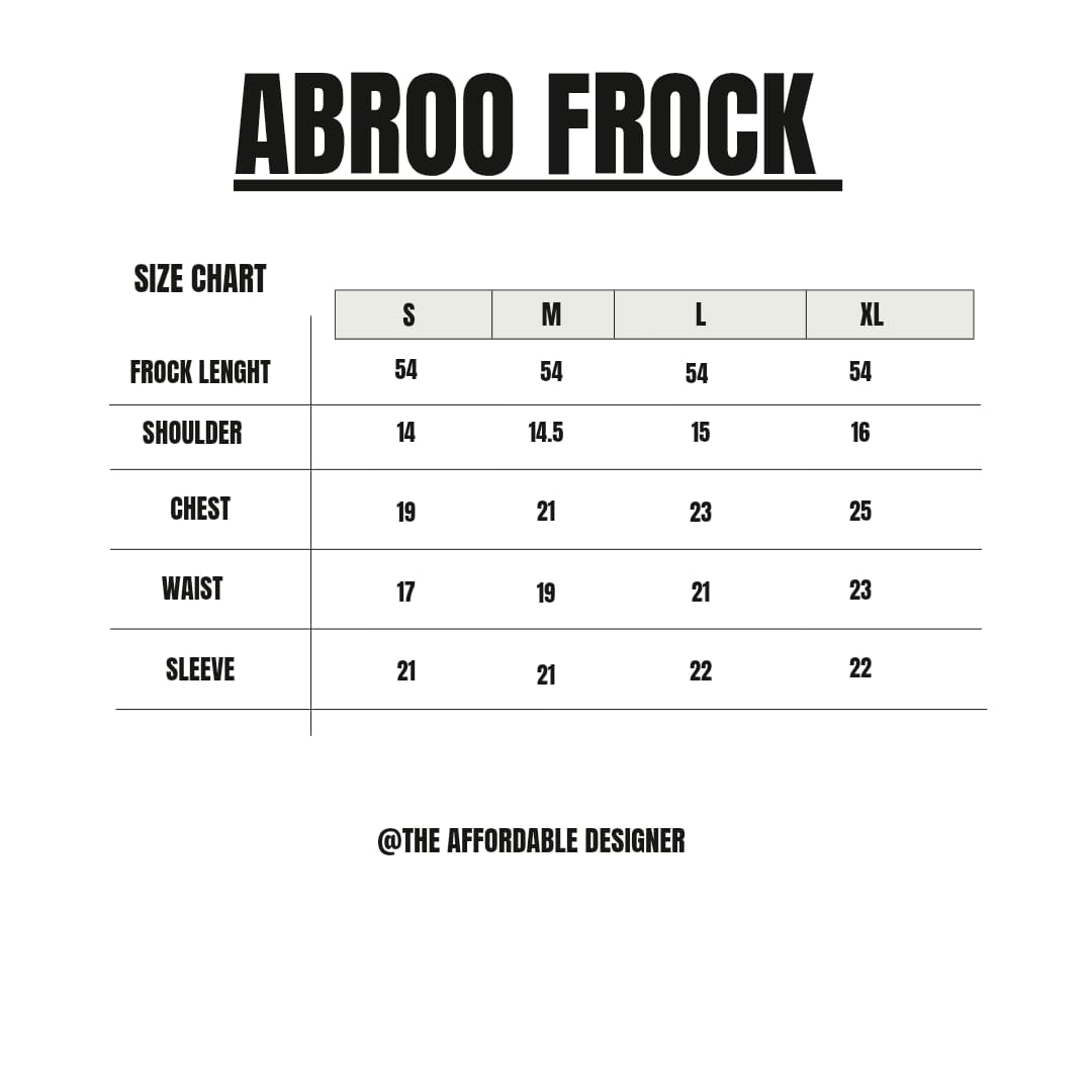 Abroo frock