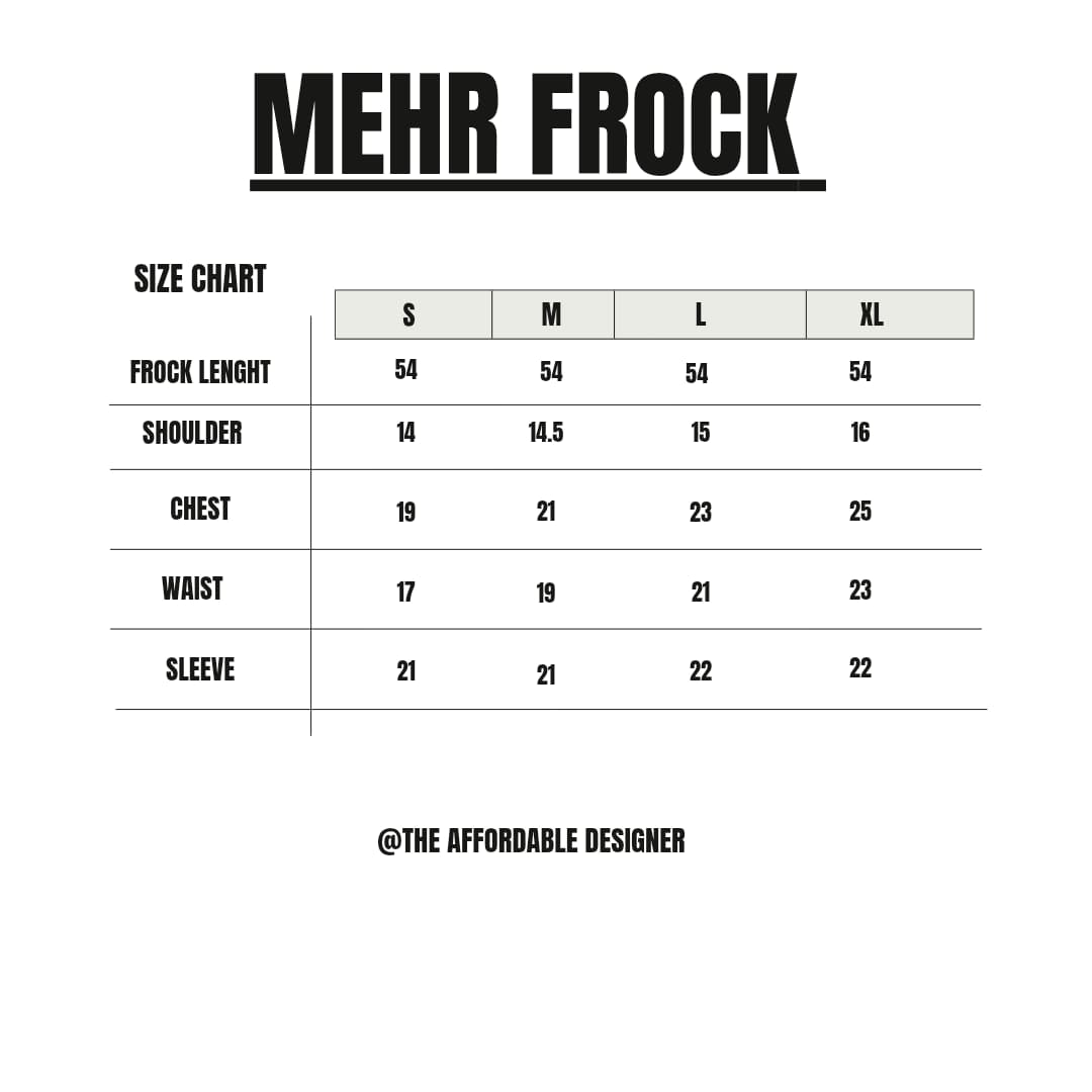 Mehr frock