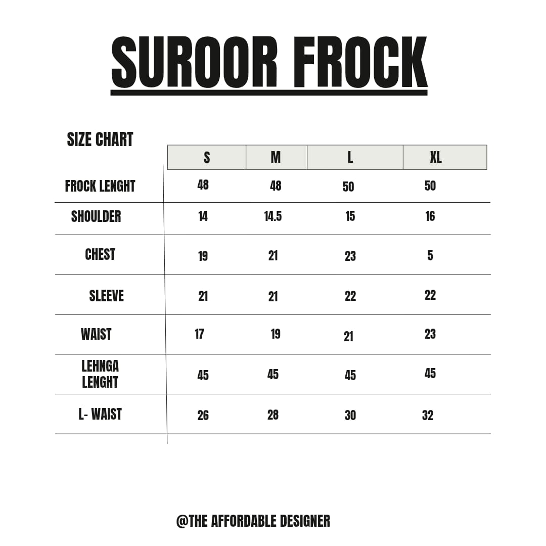 Suroor frock