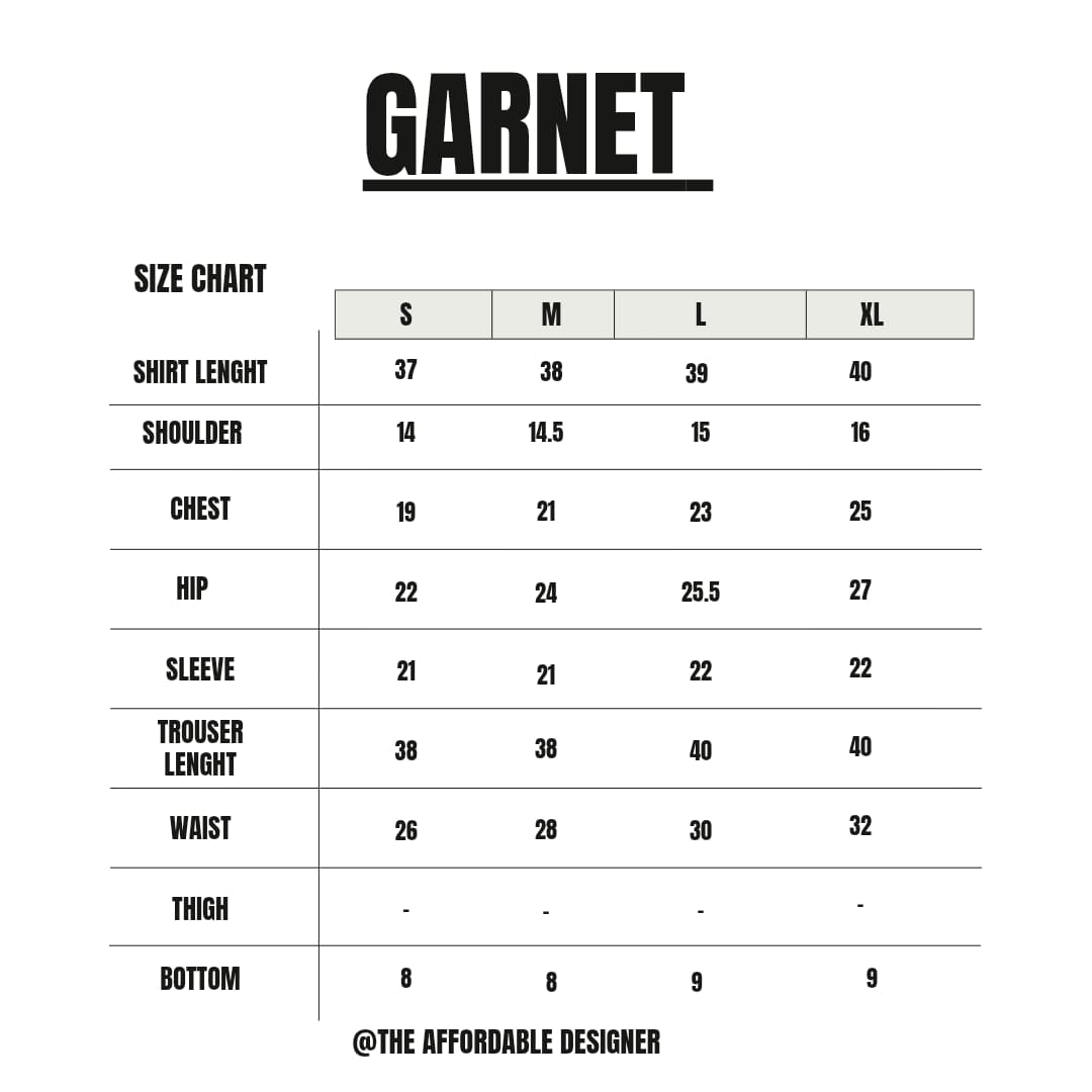 Garnet Jaquard