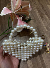 Heart Pearl bag