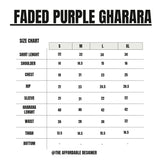 Floral Purple Gharara