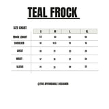 Teal Frock (Delivery After Eid)