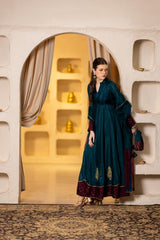 Teal Frock (Delivery After Eid)