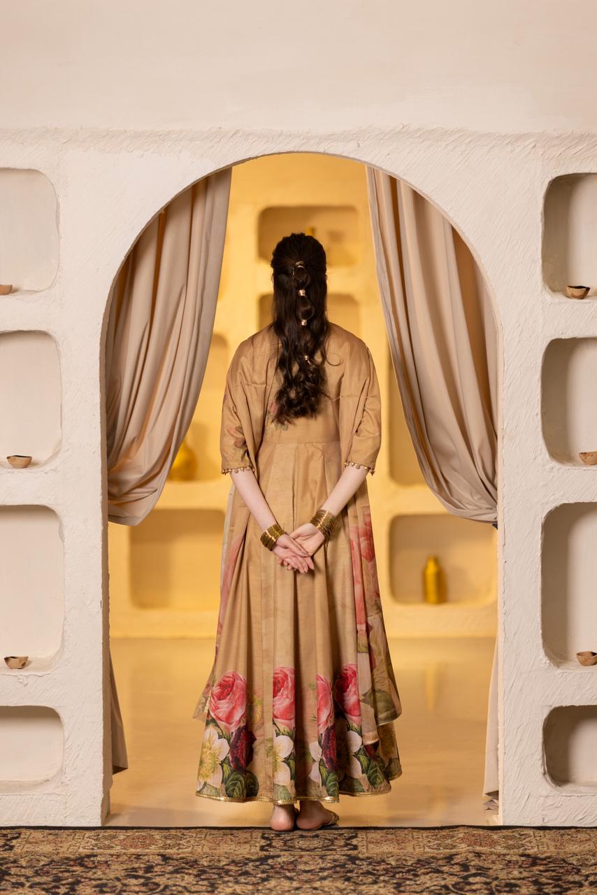 Gold Frock (Delivery After Eid)