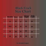 Black Chunri Frock