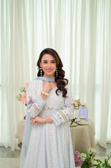 BLUE GARDEN FROCK