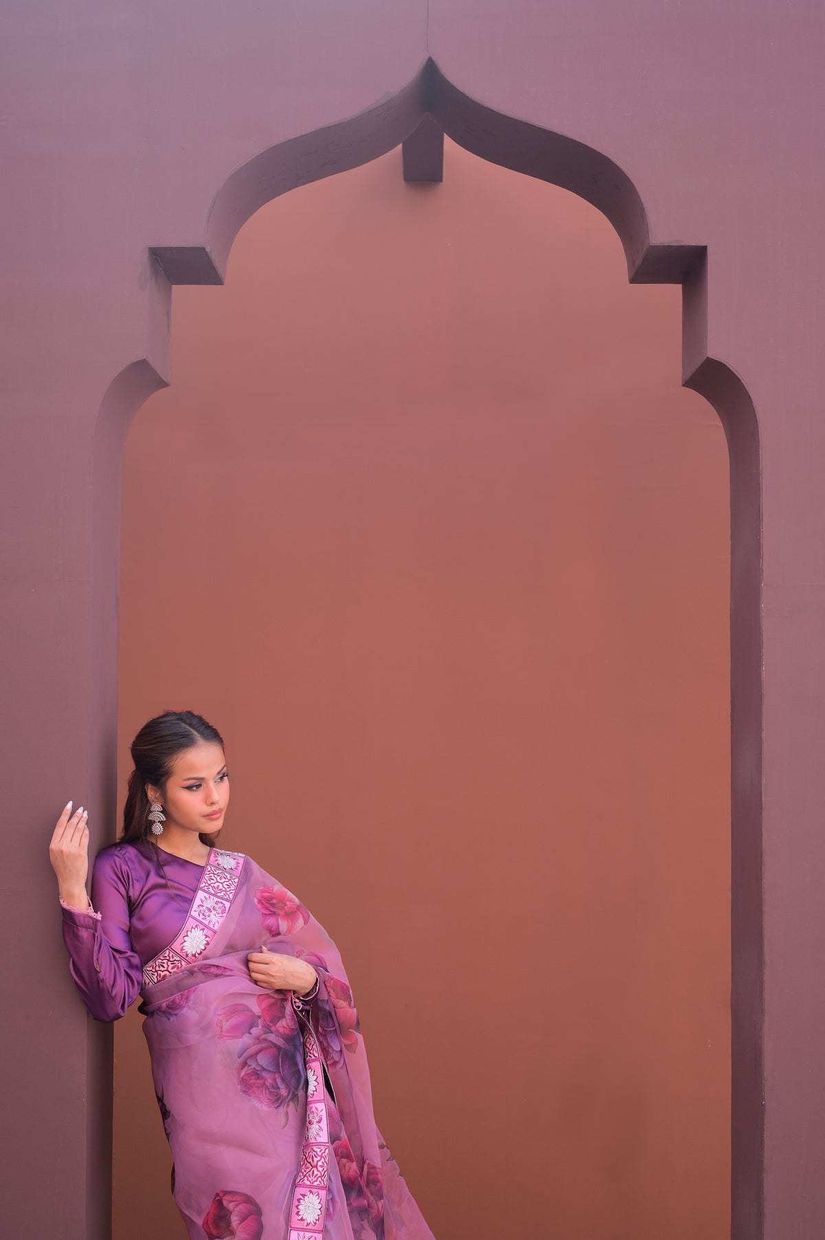 Gule Ranke Gule Rana Saree – TAD - The Affordable Designer