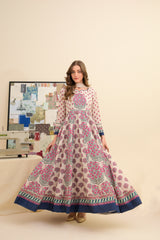 Cream Blossom Frock