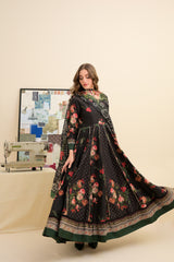 Black Chunri Frock
