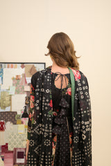 Black Chunri Frock
