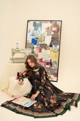 Black Chunri Frock