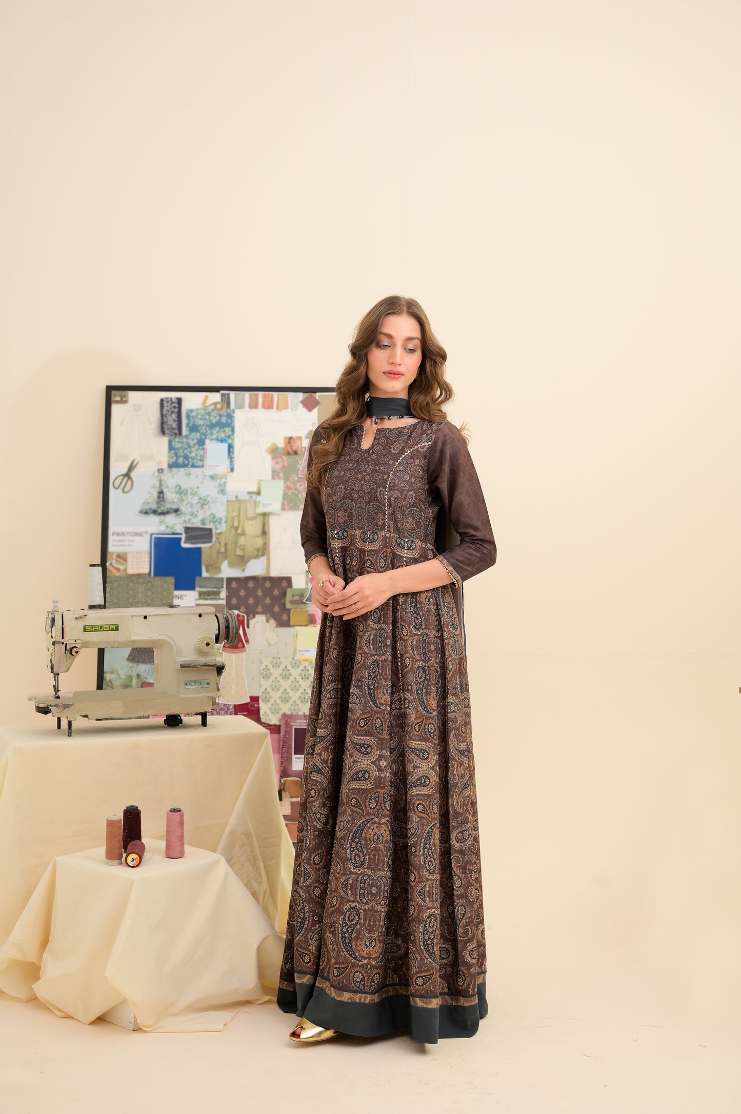 Mocha Sapphire Frock