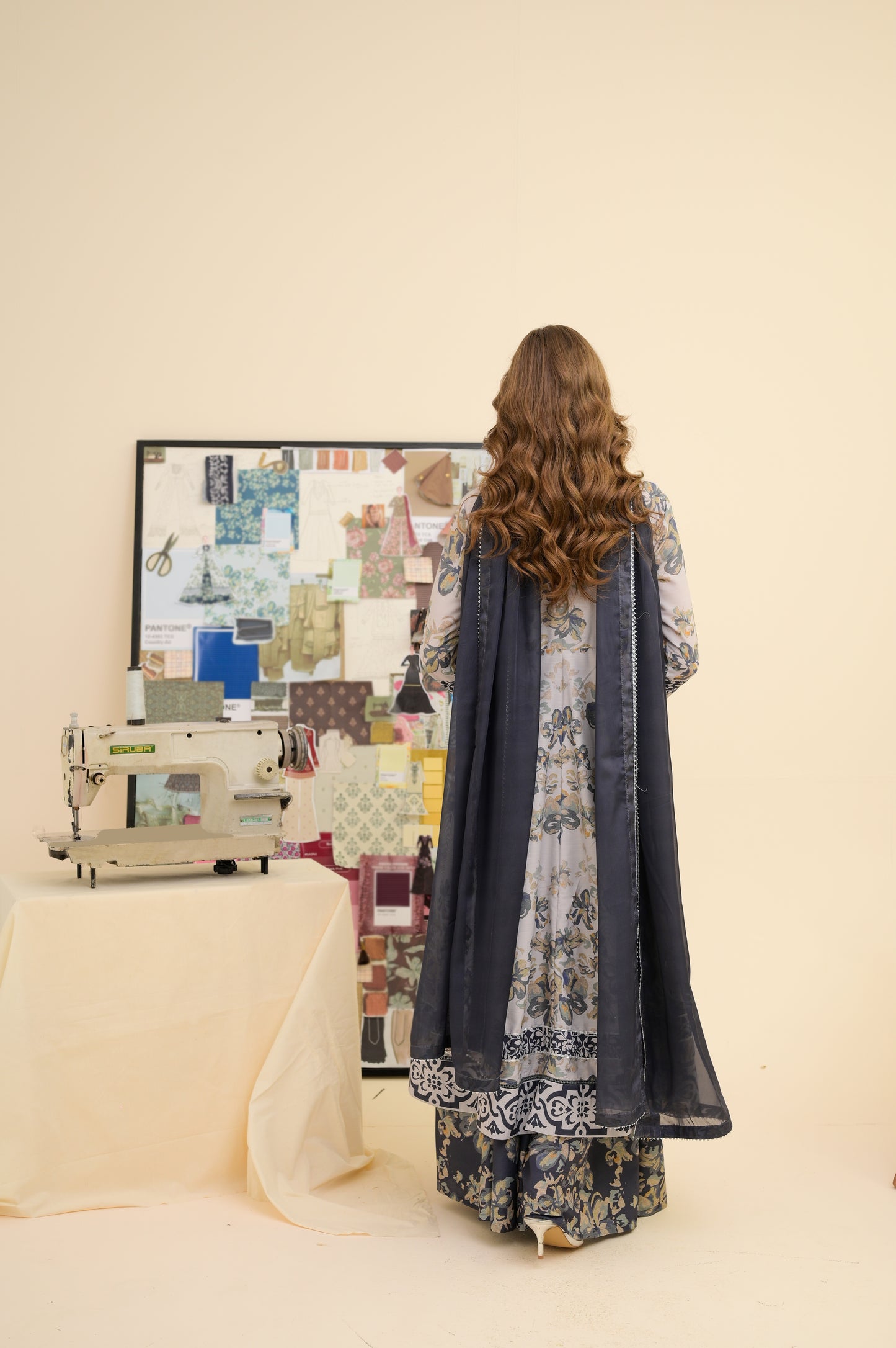 Sky Bloom Frock