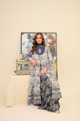 Sky Bloom Frock