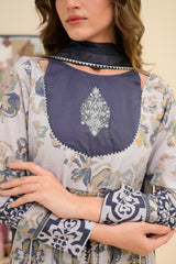 Sky Bloom Frock