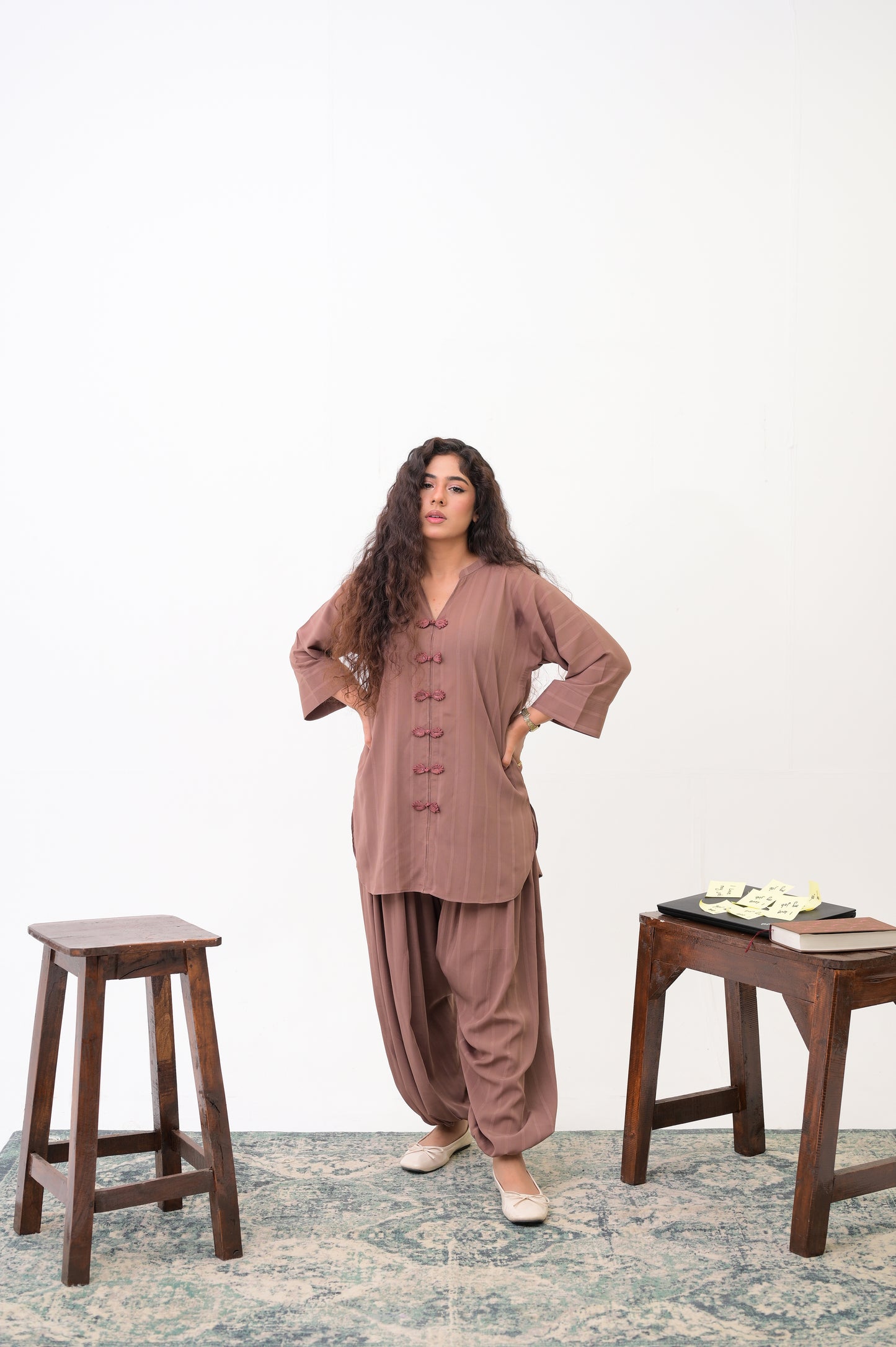 Rosewood Solid Co-Ord Set
